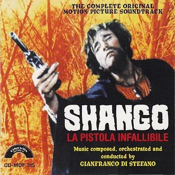 Carátula de la banda de sonido de Shango, La Pistola Infalible