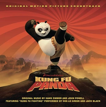 Carátula de la banda de sonido de Kung Fu Panda
