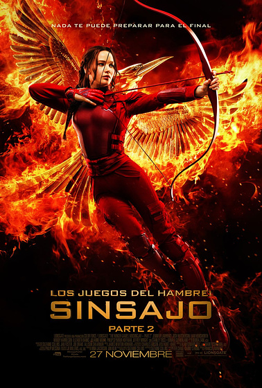 Imagen de Los Juegos del Hambre: Sinsajo. Parte 2 (Cartel final español)