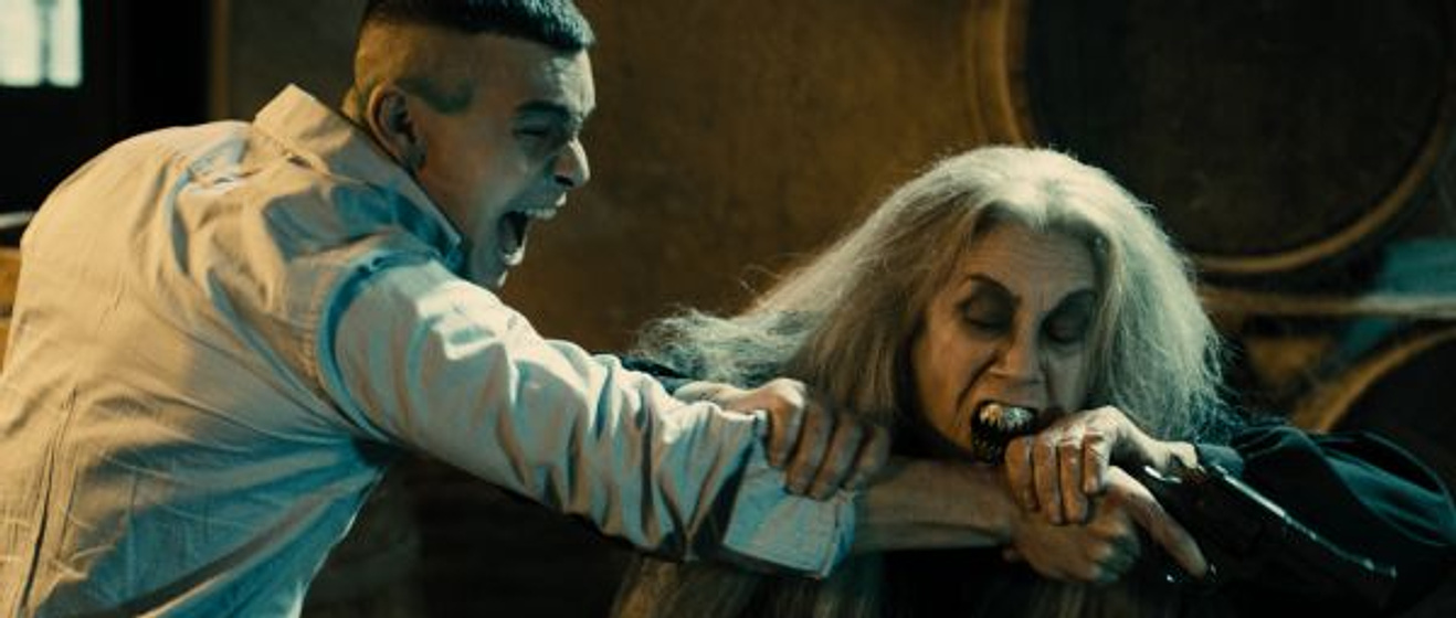 Terele Pávez y Mario Casas en Las Brujas de Zugarramurdi