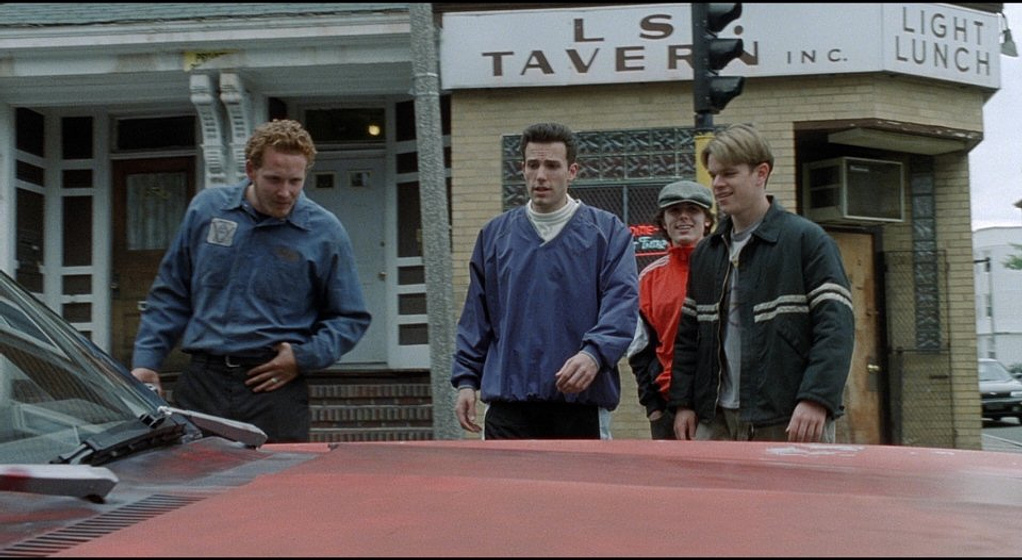 Matt Damon en El Indomable Will Hunting