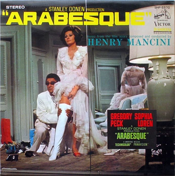 Carátula de la banda de sonido de Arabesco