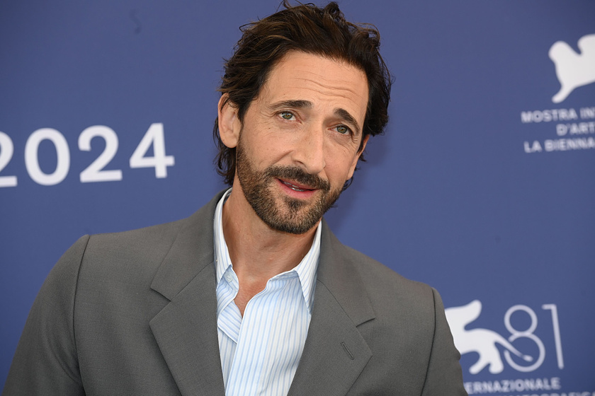 Adrien Brody en The Brutalist (Festival de Venezia. Septiembre 2024)