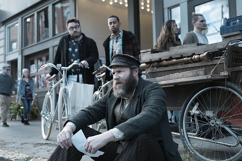 Seth Rogen en Encurtido en el Tiempo