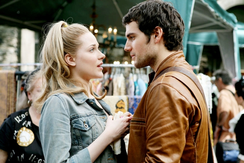 Henry Cavill y Evan Rachel Wood en Si la cosa funciona