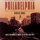 Carátula de la banda de sonido de Philadelphia, The Score