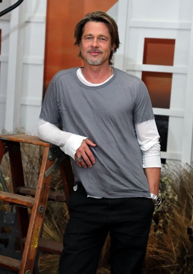 Brad Pitt en Érase una vez en... Hollywood (Premiere en Hollywood. Julio 2019)