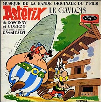 Carátula de la banda de sonido de Astérix el galo