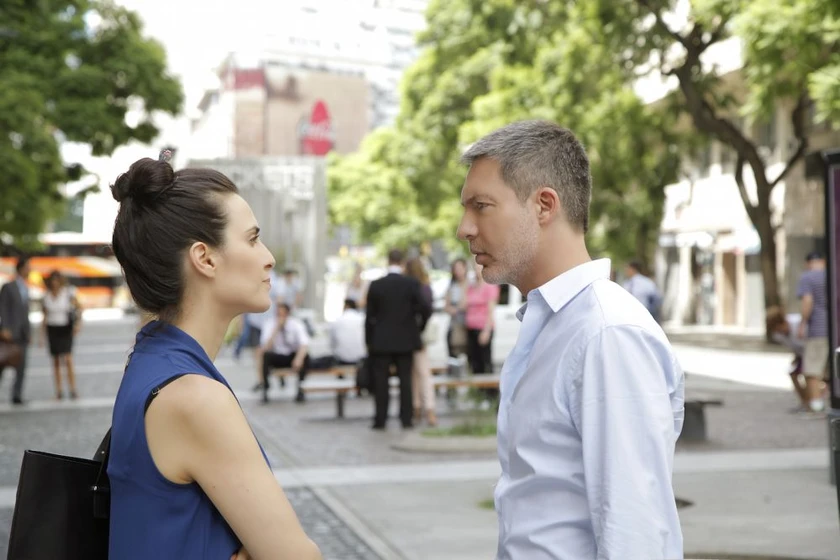 Julieta Díaz y Adrián Suar en el-futbol-o-yo