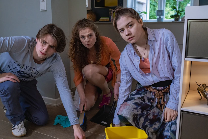 Anja Antonowicz, Hannah Schiller y Paul Sundheim en la-cena-de-las-confesiones
