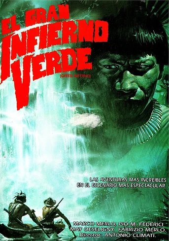 Poster de Holocausto caníbal 2: El gran infierno verde