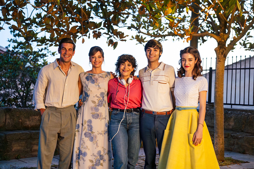 Mario Casas, Michelle Jenner, Olga Osorio, Zoe Bonafonte y Enzo Oliver en El Secreto del Orfebre (Presentación)