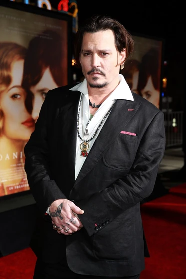 Johnny Depp en la-chica-danesa (Premiere en Los Angeles. Noviembre 2015)