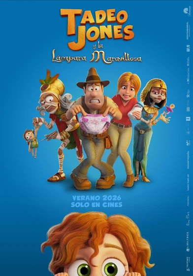 Imagen de Tadeo Jones y la Lámpara Maravillosa (Cartel)
