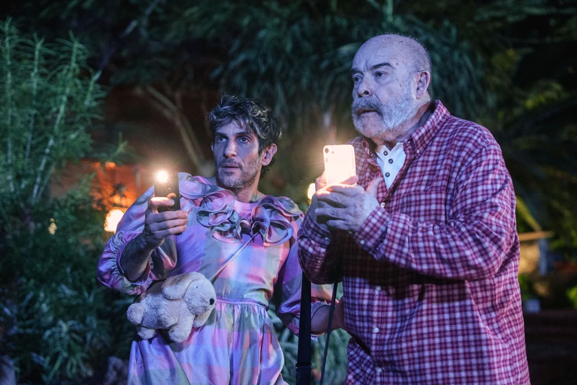 Antonio Resines y Quim Gutiérrez en Haciendo Amigos