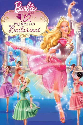 Poster de Barbie y las 12 Princesas Bailarinas