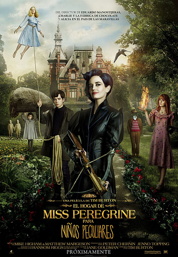 poster of content El Hogar de Miss Peregrine para niños peculiares