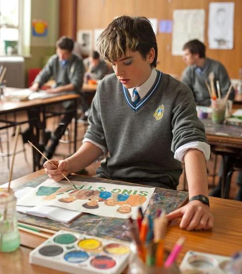 Ferdia Walsh-Peelo en sing-street