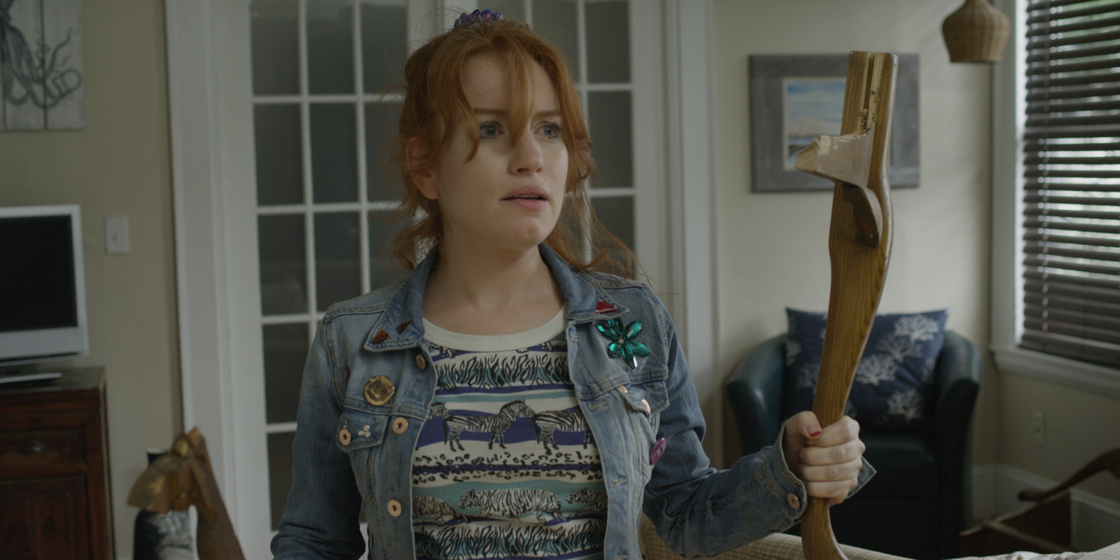 Michael Cassidy y Maria Thayer en deb-contra-los-zombies