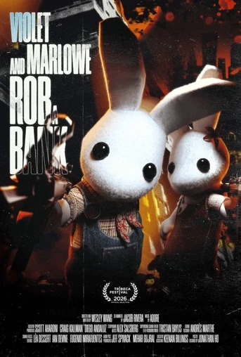 Poster de Violet and Marlowe Rob a Bank