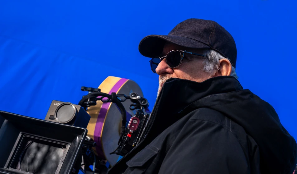 Steven Spielberg en el-dia-de-la-revelacion (Rodaje)
