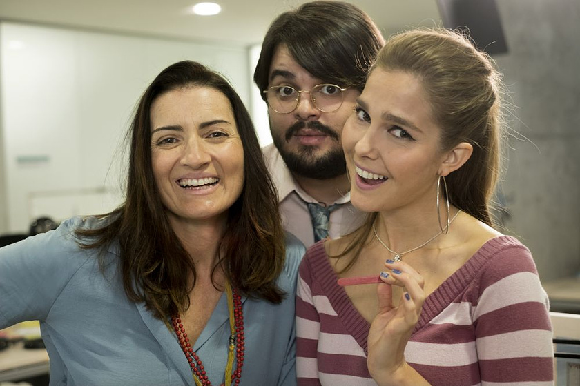 Natalia Sánchez, Silvia Abril y Brays Efe en El Año de la plaga