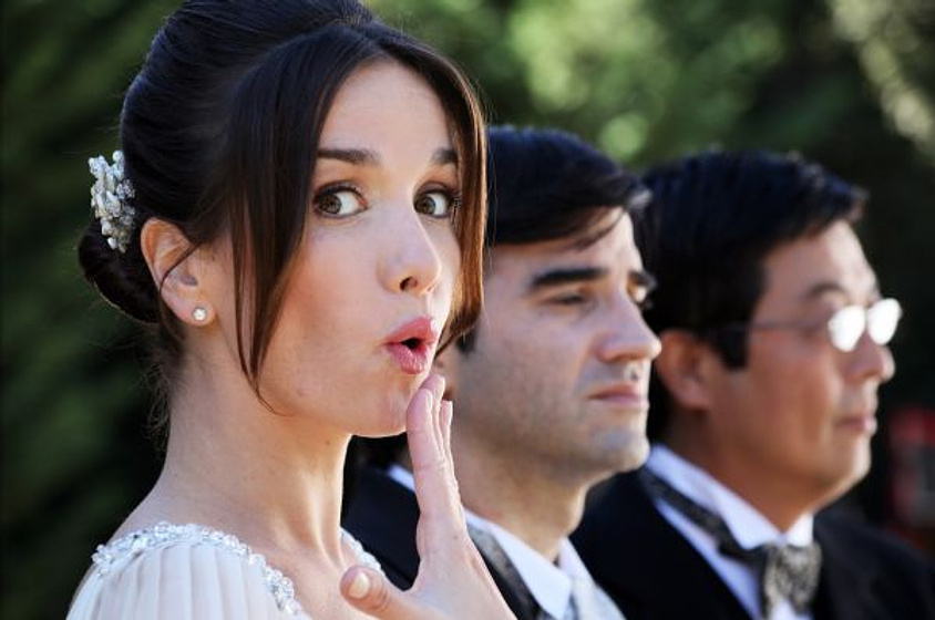 Daniel Hendler y Natalia Oreiro en Mi Primera Boda