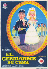 poster of movie El Gendarme se casa