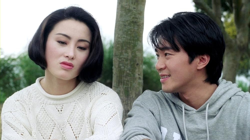 Stephen Chow y Sharla Cheung en fight-back-to-school