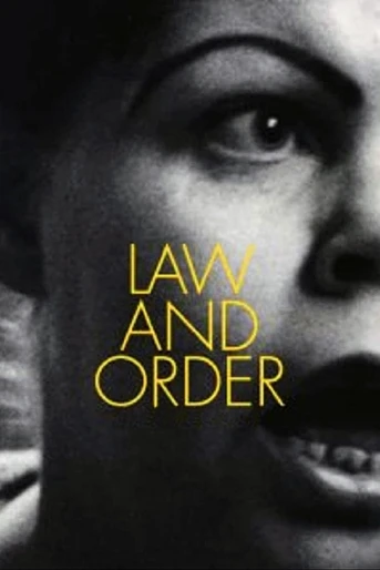 Poster de Law and Order