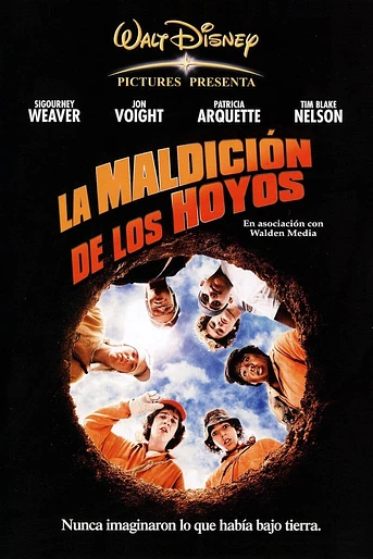 Poster de La Maldición de los Hoyos