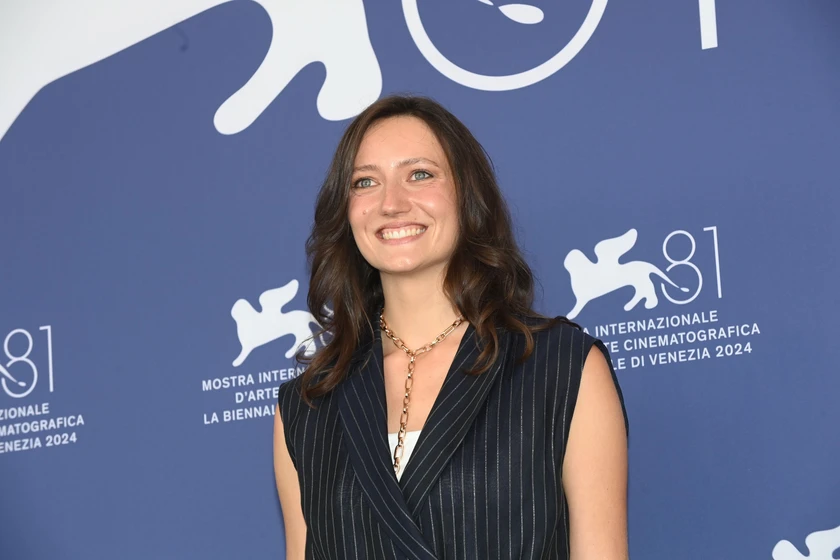 Martina Scrinzi en vermiglio (Festival de Venezia. Septiembre 2024)