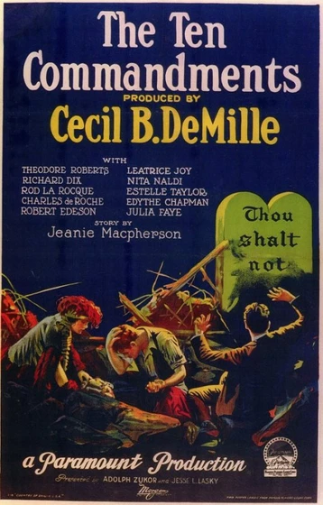 Imagen de los-diez-mandamientos-1956 (Cartel)