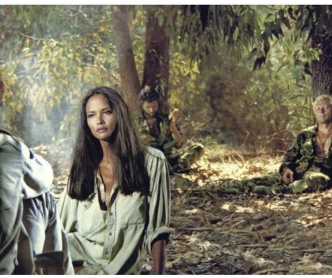 Laura Gemser en operacion-nicaragua