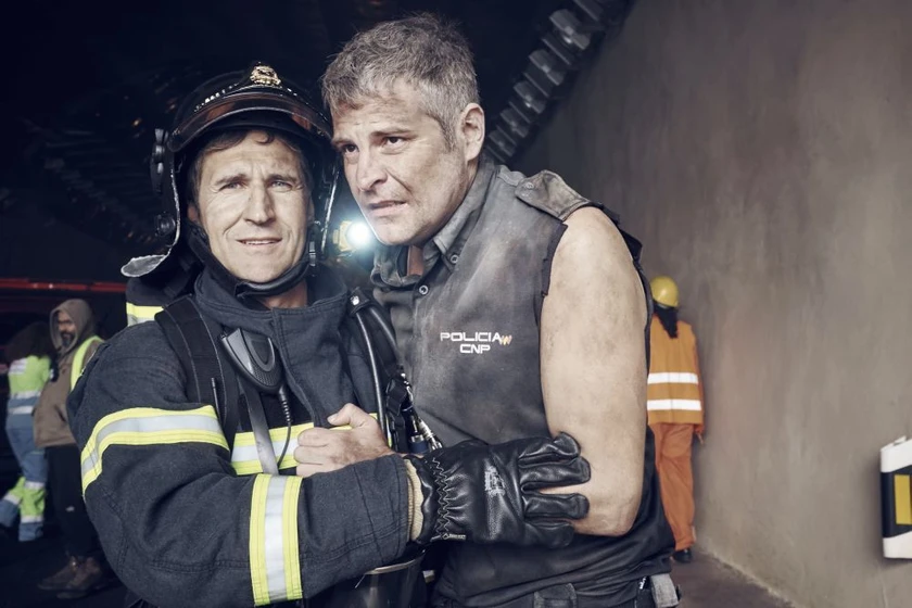 Raúl Cimas en Los del Túnel