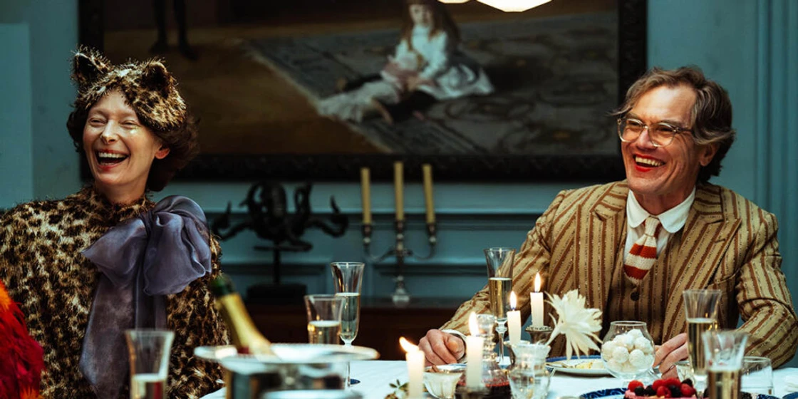 Tilda Swinton y Michael Shannon en the-end-2024