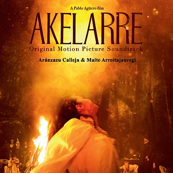 Carátula de la banda de sonido de Akelarre