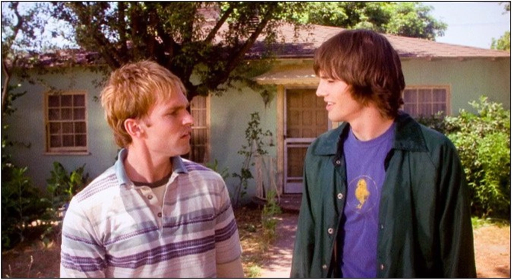 Ashton Kutcher y Seann William Scott en colega-donde-esta-mi-coche