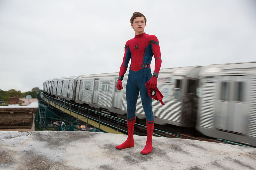 Tom Holland [X] en Spider-Man: Homecoming