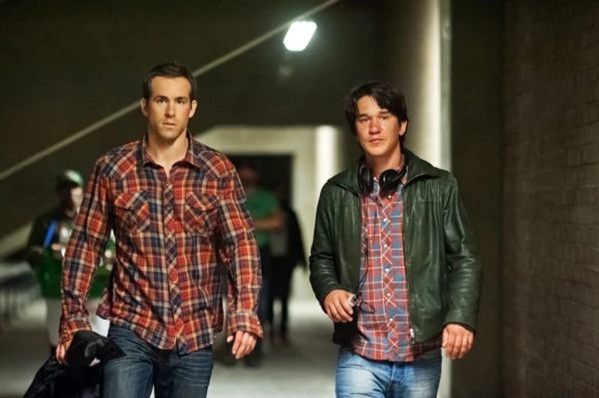 Ryan Reynolds y Daniel Espinosa en el-invitado