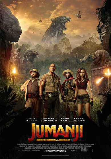 Imagen de Jumanji. Bienvenidos a la Jungla (Cartel español)