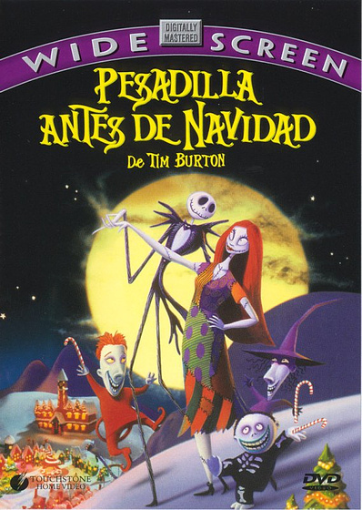 Imagen de Pesadilla Antes de Navidad (Carátula DVD)