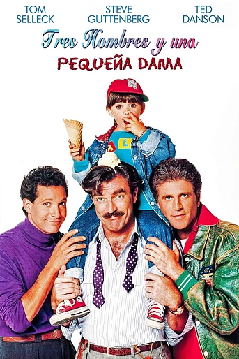 Poster de Tres Hombres y una Pequeña Dama