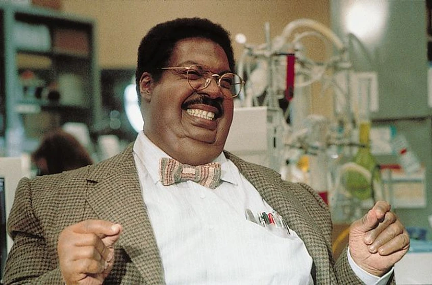 Eddie Murphy en el-profesor-chiflado-2-la-familia-klump