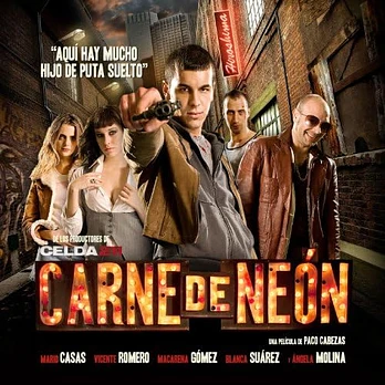 Carátula de la banda de sonido de Carne de Neón