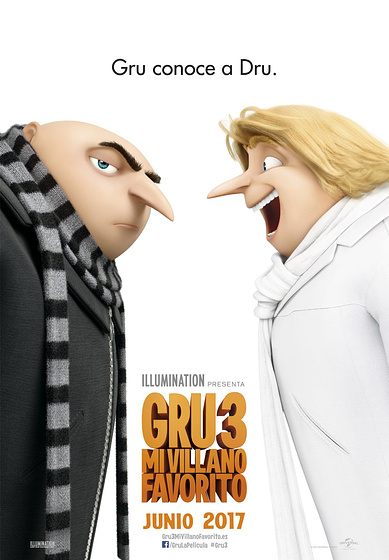 Imagen de Gru 3. Mi Villano favorito (Cartel teaser español)