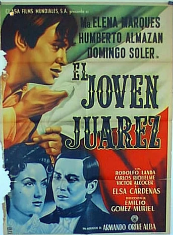Poster de El joven Juárez