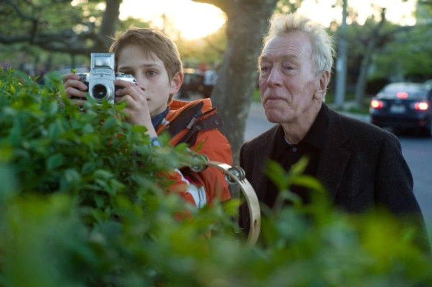 Max von Sydow y Thomas Horn en tan-fuerte-tan-cerca