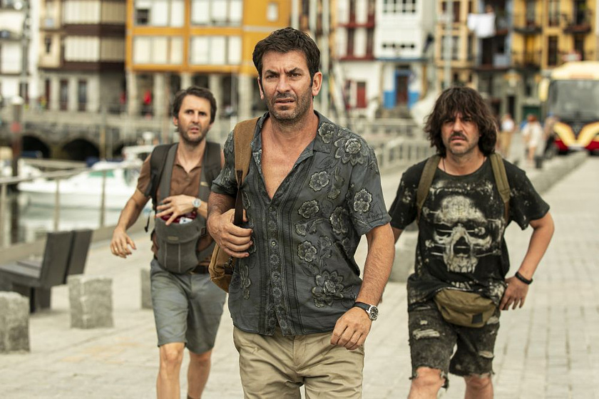Arturo Valls, Julián López y Ernesto Sevilla en Descarrilados