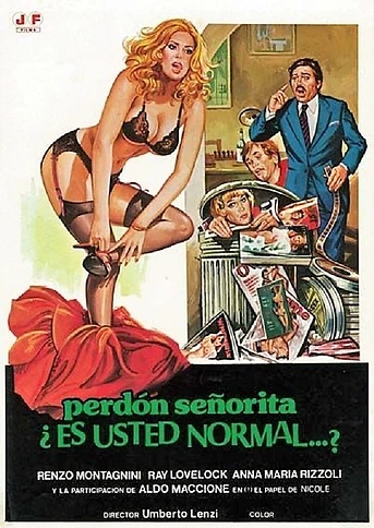 Poster de Perdone, Señorita, ¿Es Usted Normal?